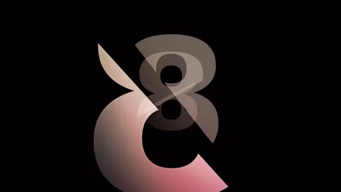 Countdown Timer - Glitch style - 8 Stock Footage 137312285