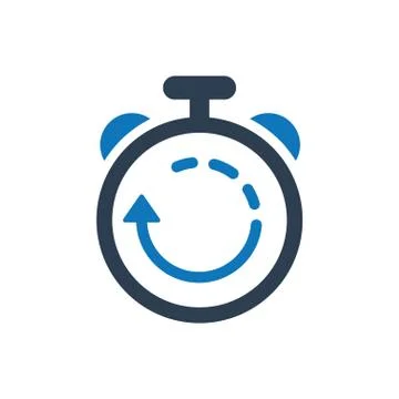 Countdown timer icon イラスト素材