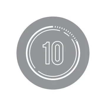 Countdown Timer 스톡 일러스트