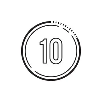 Countdown Timer Stock Illustration