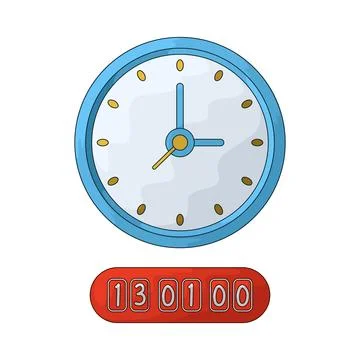 Countdown Timer illustration Stockillustratie