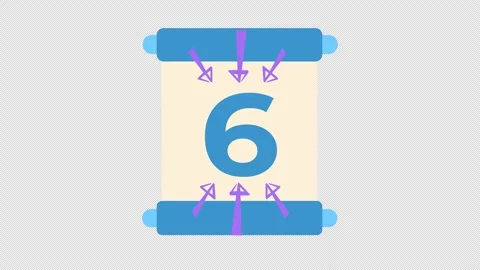 Countdown timer progress icon with a data presentation projector for intro movie Stock Footage 314340322