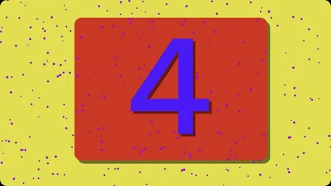 Countdown timer symbol animation illustration graphic design Video stock 313529368