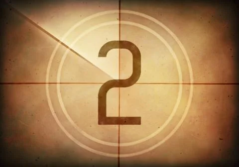 Countdown Two Stock Illustration