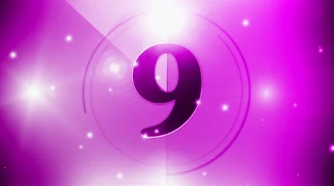 Countdown Wall Split Screen 6 Stock Footage 10680146