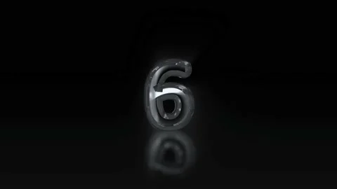 Countdown zoom in to 2021 new year background 4k Stock Footage 142969078
