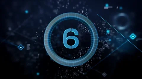 Countdown2 Stock Footage 266105077