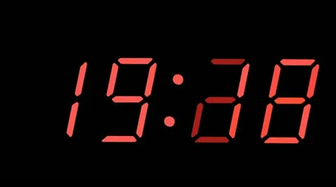 Counter down Stock Footage 11055395