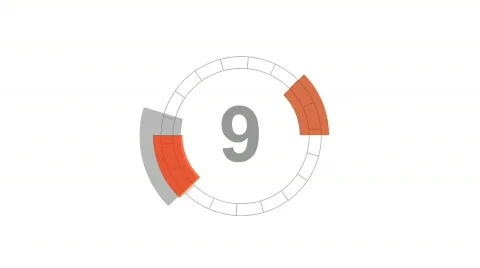 Counter Stock Footage 505921