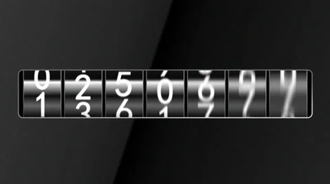 The counter in the frame. 動画素材 32227172