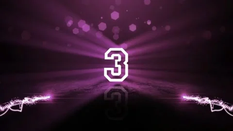 COUNTER SET ANIMATED BACKGROUND 库存影片 131717587