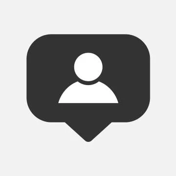 Counter,friend request quantity follower notification symbol instagram. Buton Stock Illustration