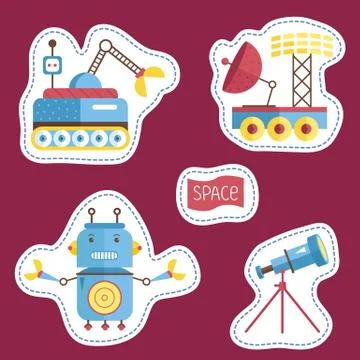 Counters For Table Games Cartoon Vectors Set Stock Illustration