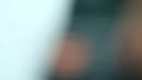 Counting on calculator. Finger presses the button calculator. Closeup. Stock Footage 84983343