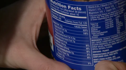 Counting Calories Concept Stock Footage 33756094