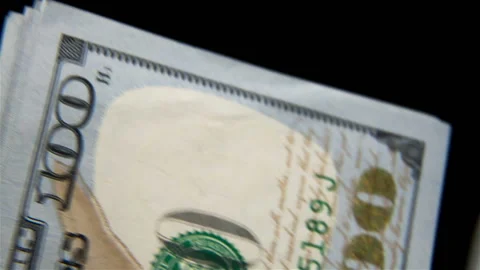 Counting cash Stock Footage 100660384