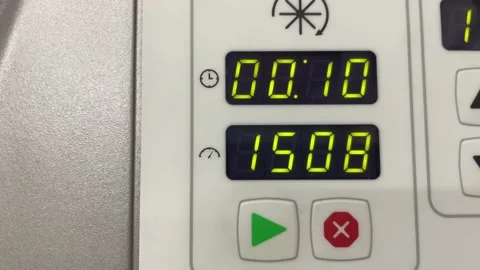 Counting dow on screen. Stock Footage 204011331