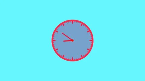 Counting down clock 1 Stock Illustration