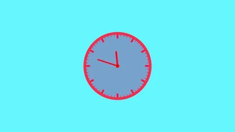 Counting down clock 2 Stock Illustration