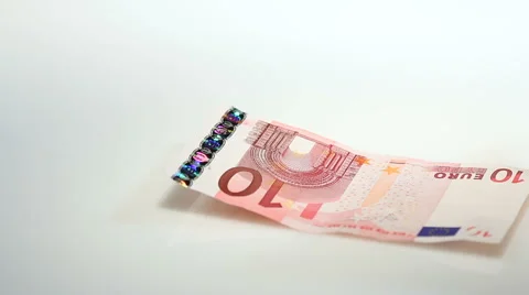 Counting Euro banknotes Stock-Footage 68151761