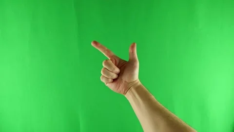 Counting finger, countdown Stock Footage 301001001