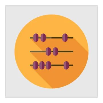Counting frame Stock Illustration
