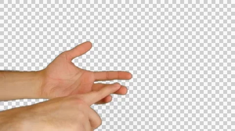 Counting on Hand from 1 to 5 Stock Footage 47742618