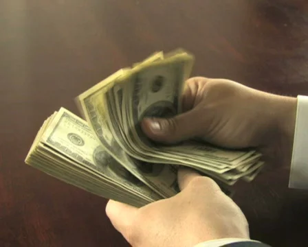 Counting Hundreds Stock-Footage 284593