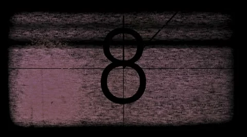 Counting leader Stock Footage 8967493