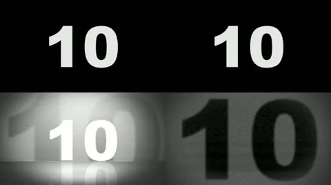 Counting leader Stock Footage 11677630