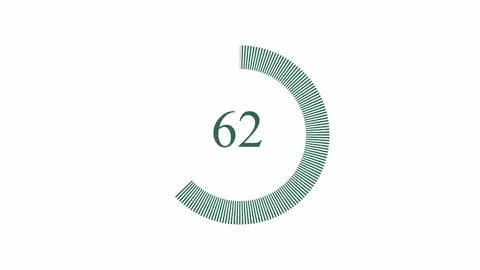 Counting loading bar icon on white abstract background. Stock Photos