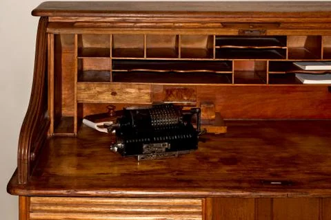 The counting machine. Stock Photos