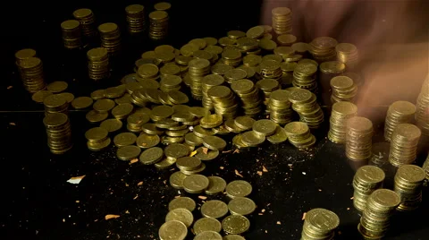 Counting money Stock Footage 41398659