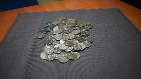 Counting  money Stock Footage