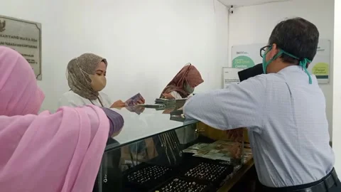 Counting Money Stock Footage 230193146