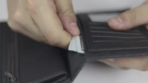 Counting Money Stock Footage 233858463