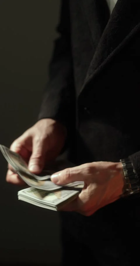 Counting money Stock Footage 314428493