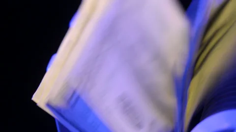 Counting Money Machine counting 100 Dollar Bills Stock Footage 61319702