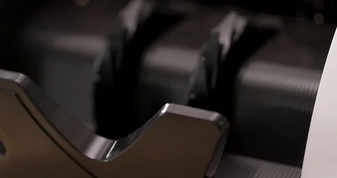 Counting paper banknote machine for USD 스톡 동영상 87582643