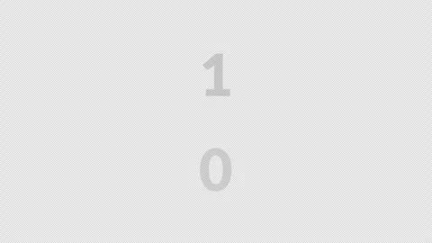 Counting screen number from 3 to 0 for your intro video Stock Footage 319500629