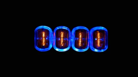 Counting time counters, numerical counter numbers quickly change sequentially Stock Footage 104465964