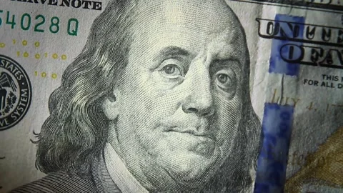 Counting US dollars repeatedly in seamless loop Stock Footage 144767183