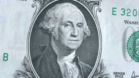 Counting US dollars seamless loop Stock Footage 148024791