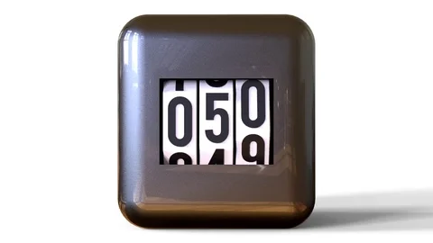 Counting is from zero to one hundred. Video stock 71556762