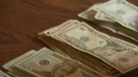 Countingcash 3 Stock Footage 554783