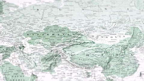 Countries of the Middle East and North A... | Stock Video | Pond5
