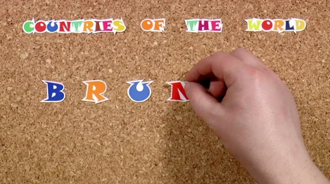 Countries of the World. Brunei Stock Footage 49107285