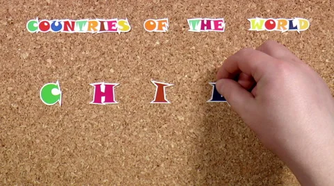 Countries of the World. Chile Stock Footage 49100636