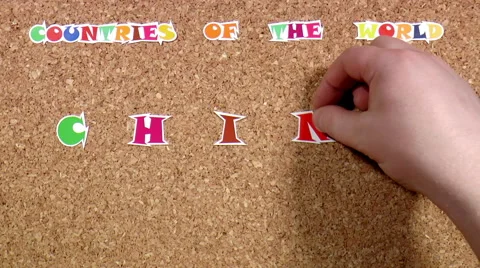 Countries of the World. China Stock Footage 49100746