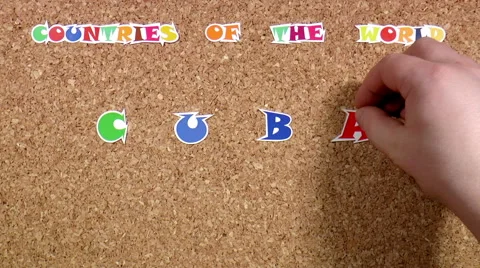 Countries of the World. Cuba Vídeos de archivo 49100911